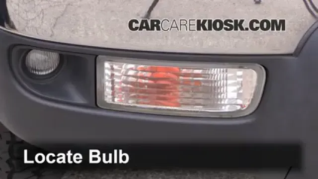 2002 Toyota 4Runner SR5 3.4L V6 Luces Luz de giro delantera (reemplazar foco)